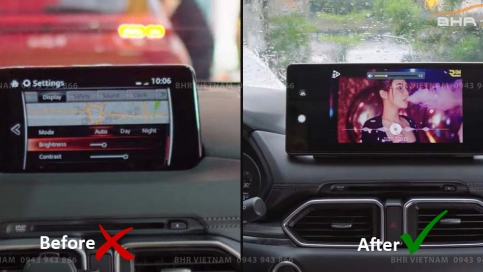 Màn hình DVD Android xe Mazda CX5 | Màn nguyên khối 12.3 inch